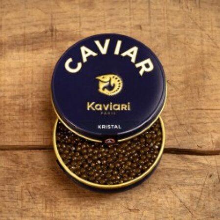 Kristal Kaviar Kaviari in der Dose